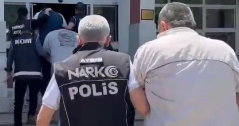 Aydın’da uyuşturucu ticareti yapan baba ve 3 oğlu tutuklandı