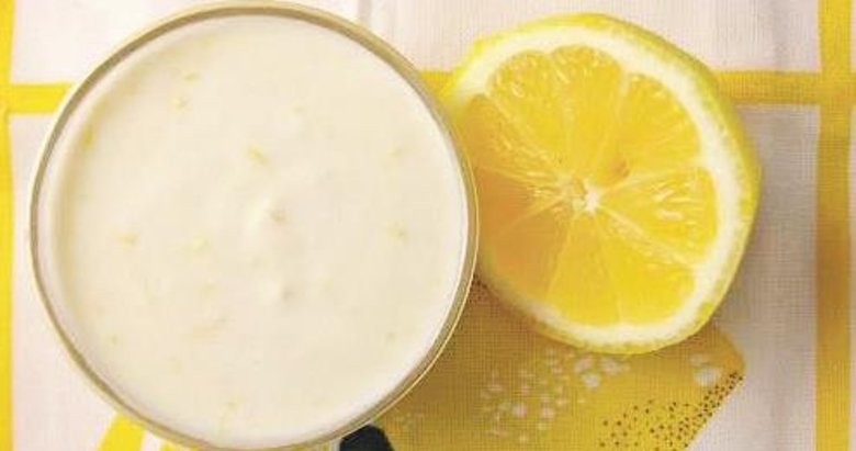 Kas ve kemik ağrıları için yoğurt - limon