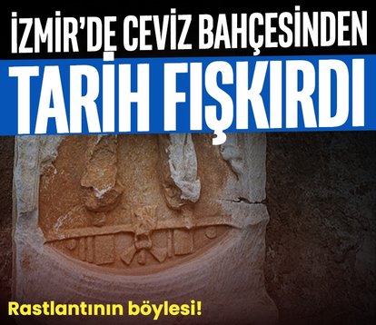 İzmir’de ceviz bahçesinden tarih fışkırdı!