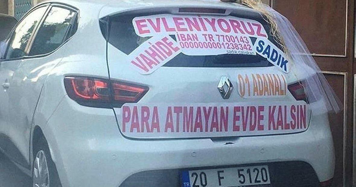 Gelin Arabasina Oyle Bir Not Yazdi Ki