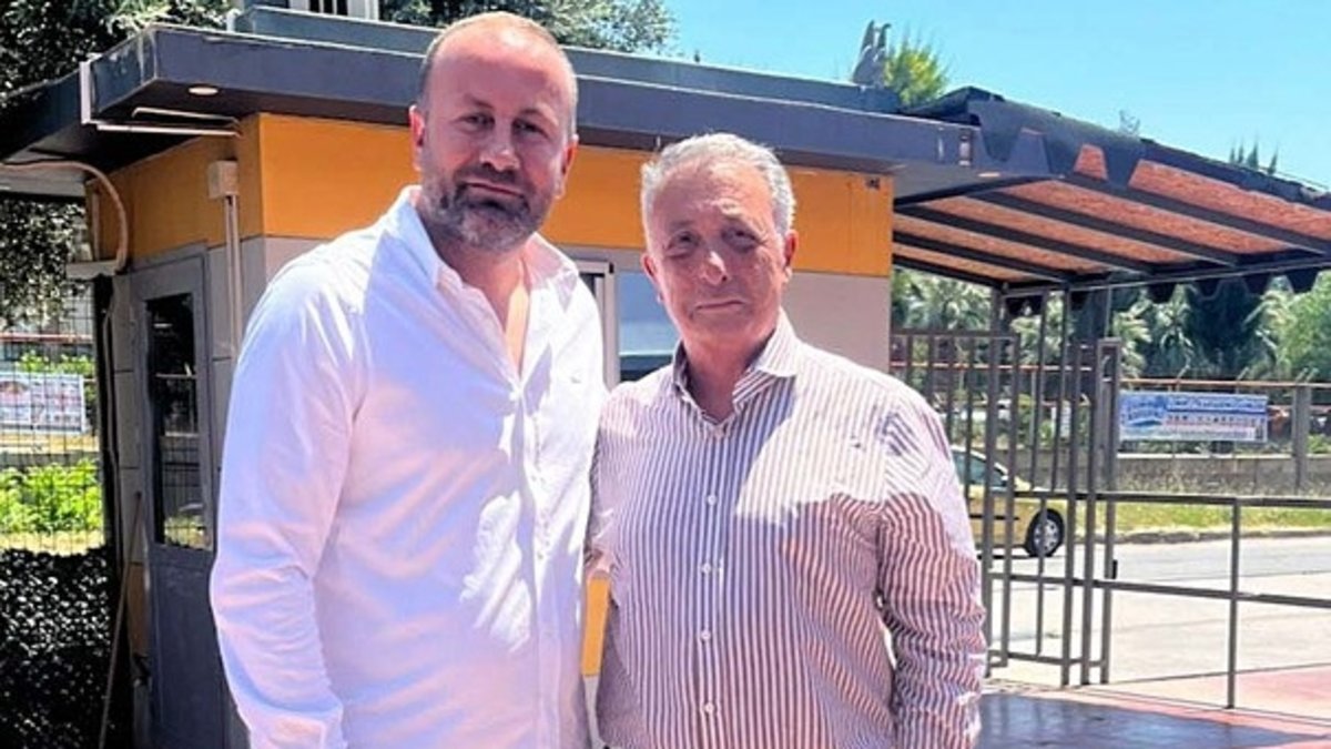 Altay Başkanı Sinan Kanlı İzmir'de Ahmet Nur Çebi ile buluşt