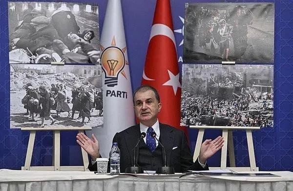 AK Parti Sözcüsü Ömer Çelik’ten MYK sonrası açıklama! Batı hükümetleri ikiyüzlülük içerisinde