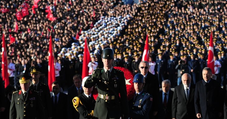 Başkan Erdoğan’dan Atatürk’ün vefatının 81’inci yılında Anıtkabir’e ziyaret