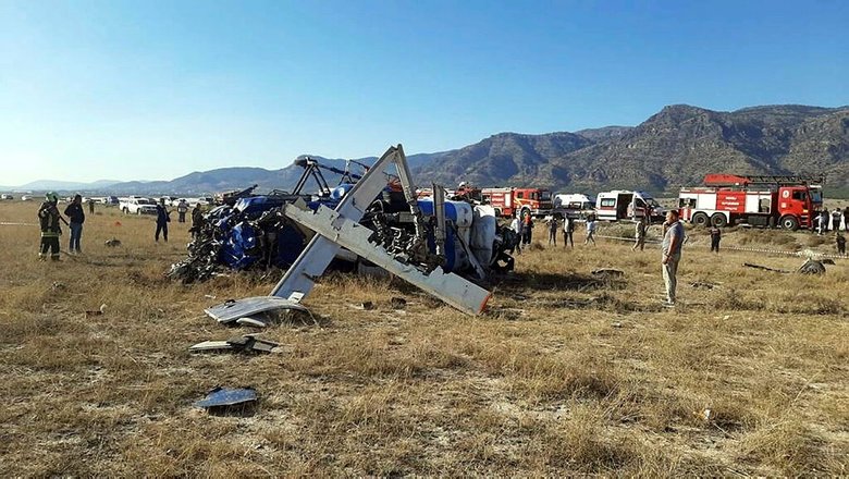 Denizli’de yangın söndürme helikopteri düştü! Ölü ve yaralılar var