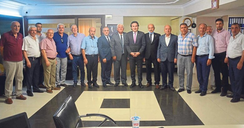 Terzi esnafı, 34 yıllık başkanları Turun’u andı