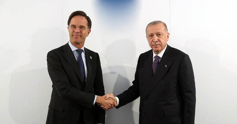 Başkan Erdoğan NATO Genel Sekreteri Rutte ile görüştü