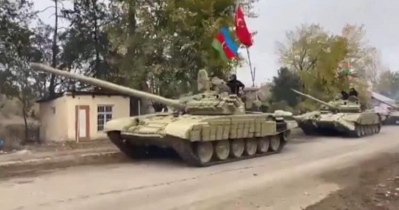 Azerbaycan güçleri 27 yıl sonra Ağdam’da