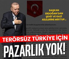 Terörsüz Türkiye için pazarlık yok