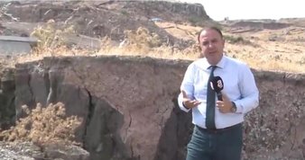 İzmir’de facia teğet geçti! Toprak kayması yüksek gerilim hattını yıktı