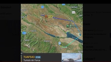 MSB: Askeri kargo uçağımız Gürcistan’da düştü