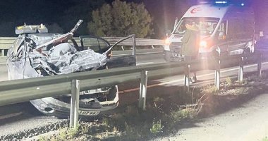 Hurdaya dönen araçtan cansız bedeni çıktı