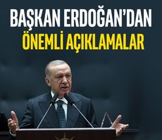 Başkan Erdoğan’dan önemli açıklamalar...