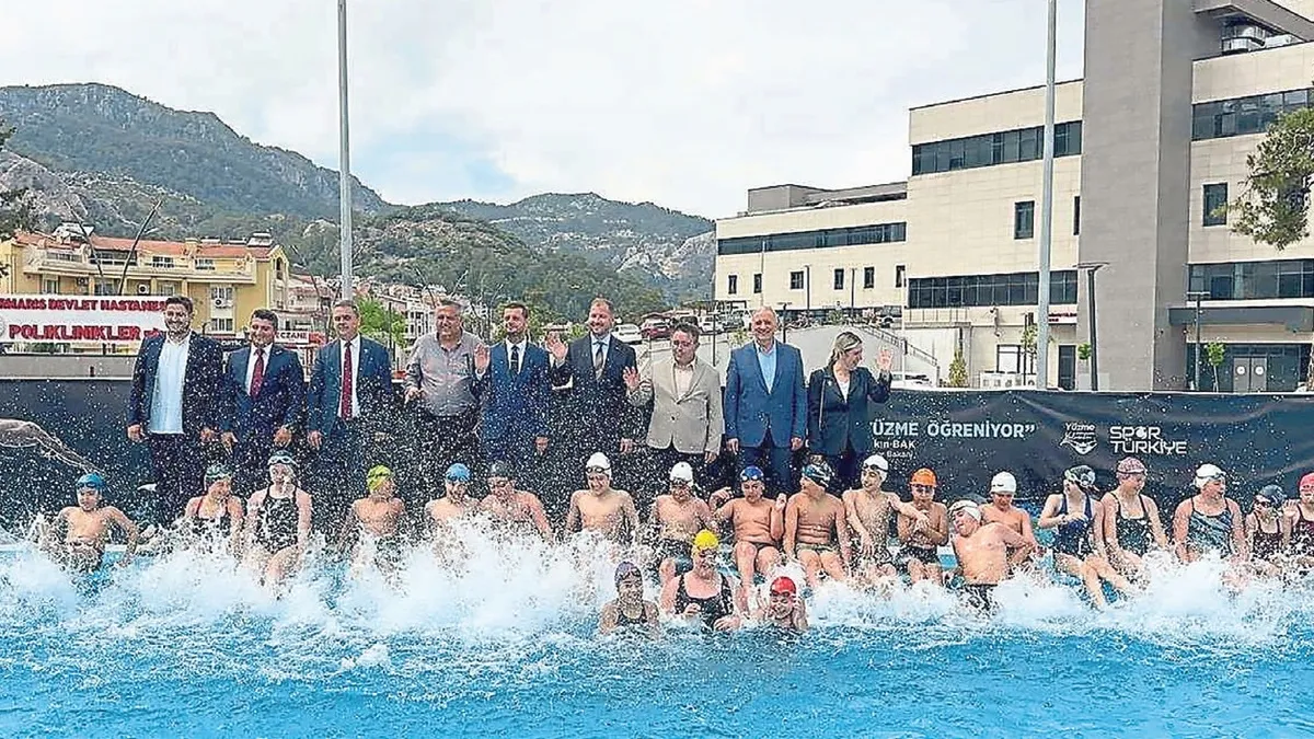 Marmaris'te Yüzme Havuzu Sorunu Gençlik ve Spor Bakanlığı Tarafından Çözüldü