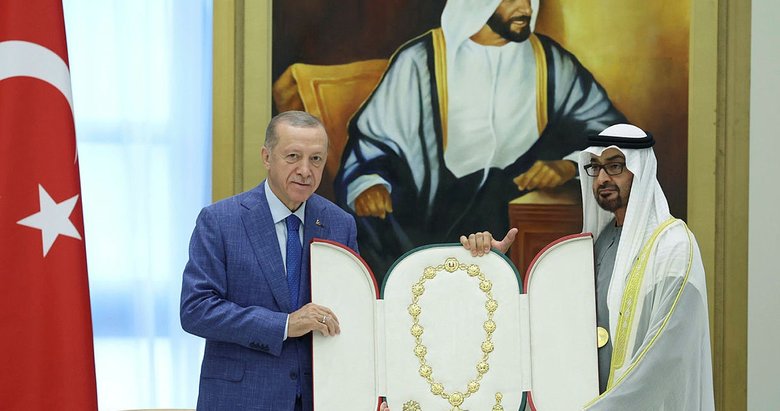 BAE’de önemli zirve: Başkan Erdoğan resmi törenle karşılandı