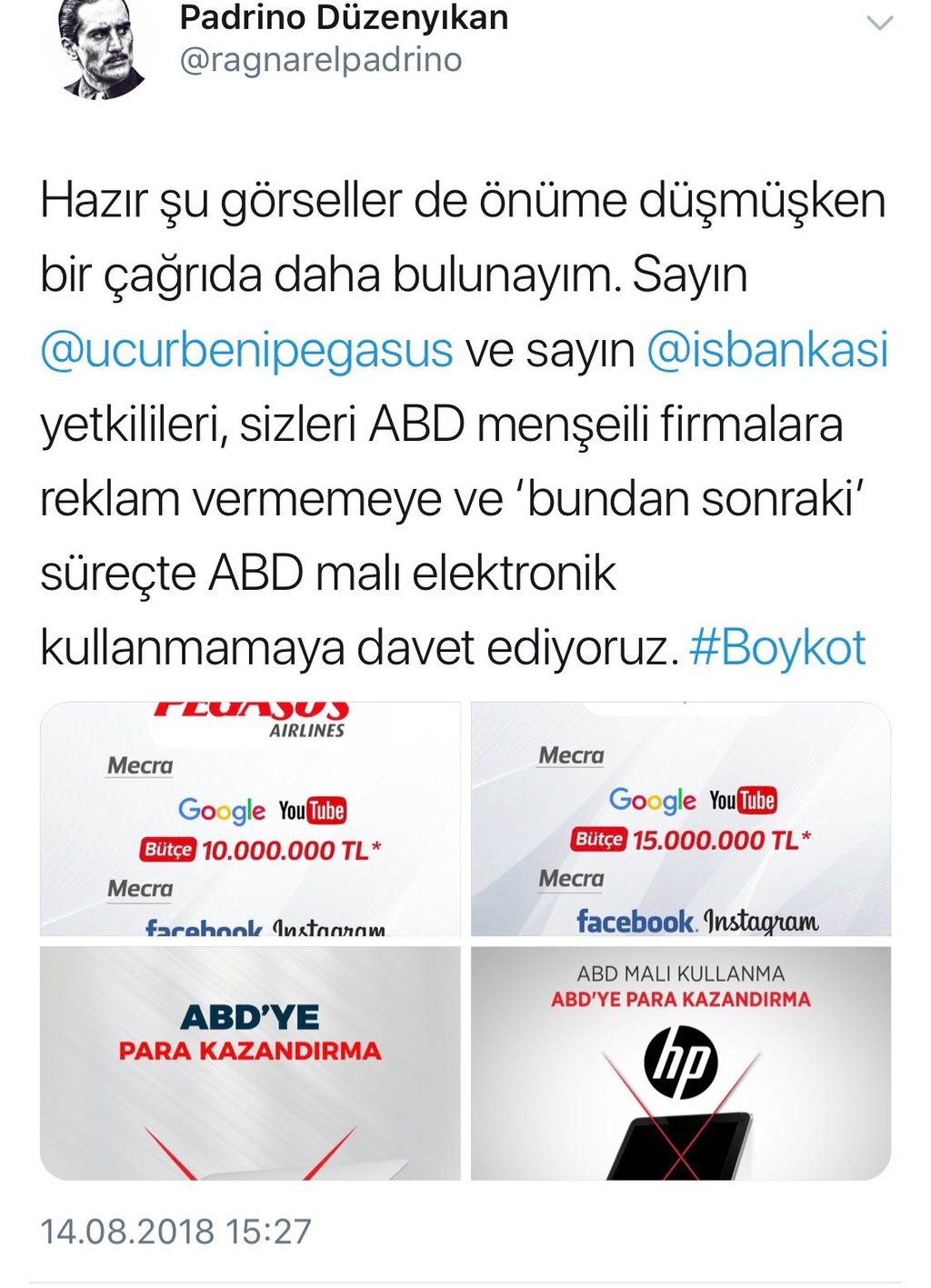 Başkan Erdoğan çağrı yapmıştı! ABD ürünlerine boykot  büyüyor