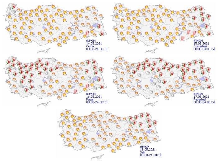 Önce yağış sonra bunaltan sıcak! İşte 5 günlük hava durumu! İzmir ve Ege’de hava nasıl olacak?