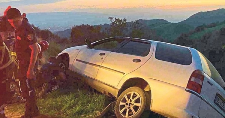 Uçurumun kıyısında mucize kurtuluş