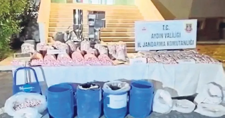 100 milyon liralık zehir baskınında 4 tutuklama