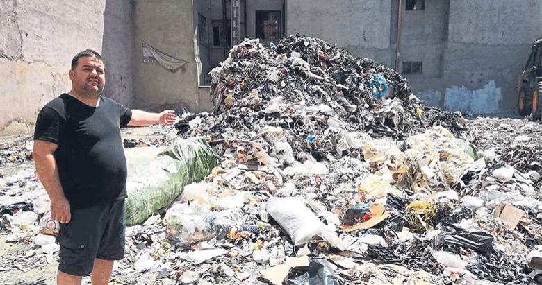 Işıkkent çöp dağlarının ardında...