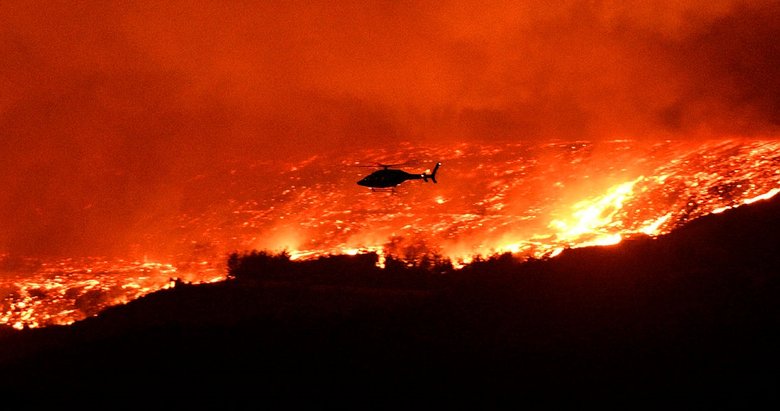 Çanakkale’de büyük yangın!