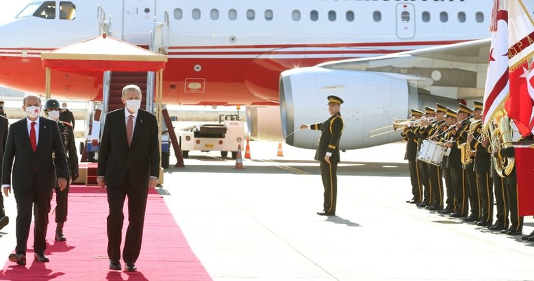 Son dakika: Başkan Erdoğan KKTC’ye geldi
