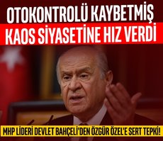 MHP lideri Devlet Bahçeli’den Özgür Özel’e sert tepki: CHP kaos siyasetine hız verdi