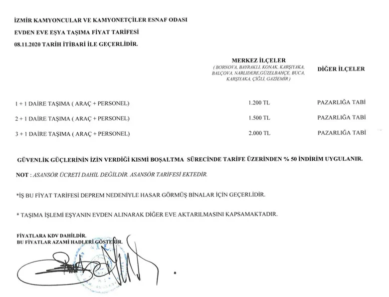 İzmir Valisi Köşger, taşıma ücretlerinin sabitlendiğini açıkladı