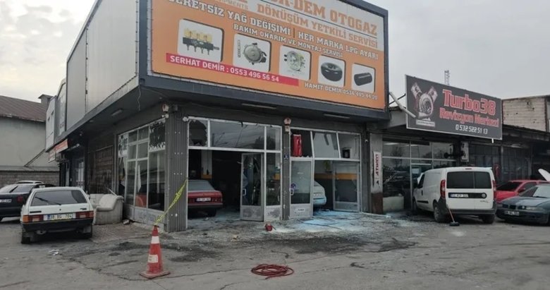 Kayseri’de LPG tankı patladı: 3 işçi yaralandı