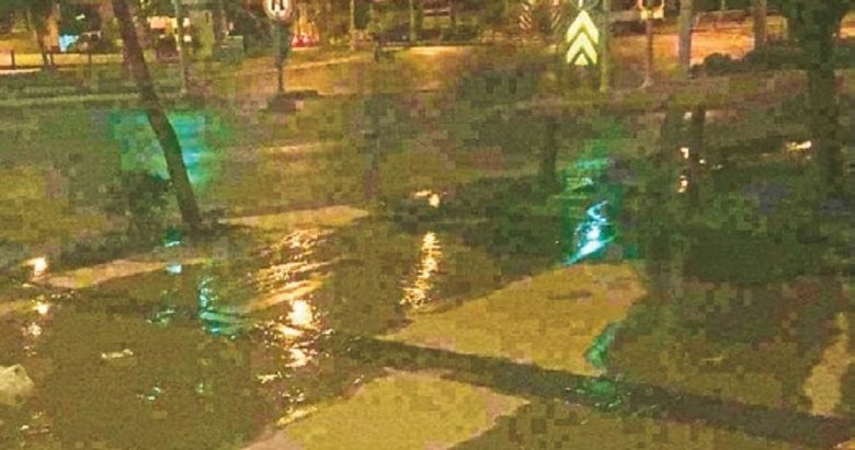 Su boşa akıyor İZSU bakıyor