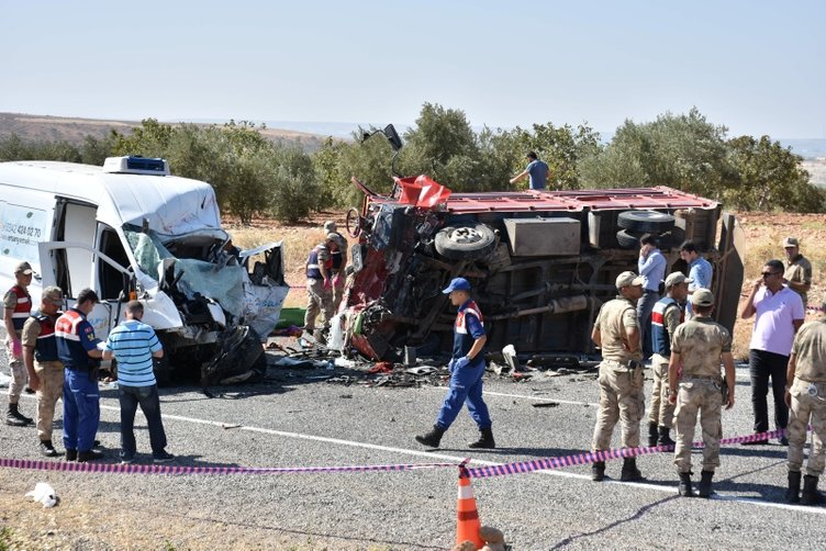 Gaziantep’te korkunç trafik kazası