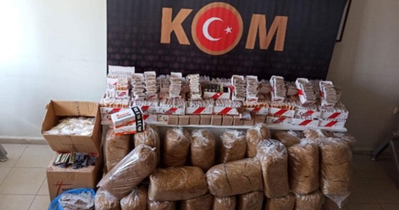 Aydın’da ’kaçak tütün’ operasyonu