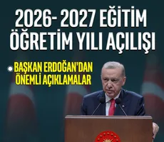 Başkan Erdoğan’dan 2026- 2027 Eğitim Öğretim Yılı Açılış Töreni’nde önemli açıklamalar