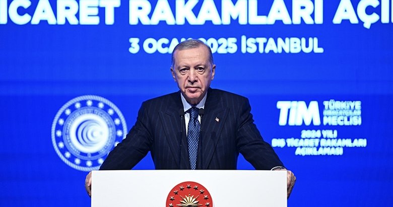 Başkan Erdoğan açıkladı: İhracat 262 milyar dolarla rekor kırdı