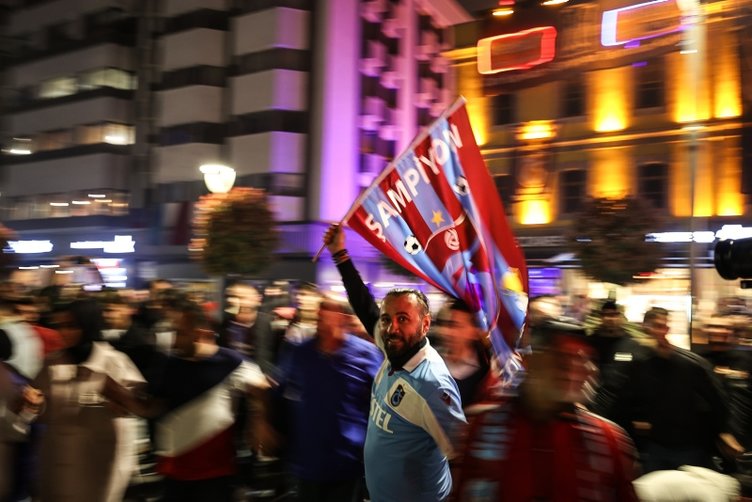 Trabzon’da şampiyonluk heyecanı!