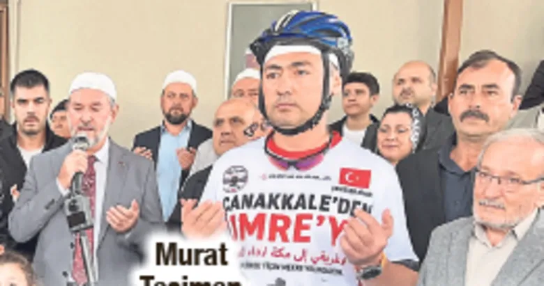 Çanakkale’den Mekke’ye bisiklet ile umre yolculuğu