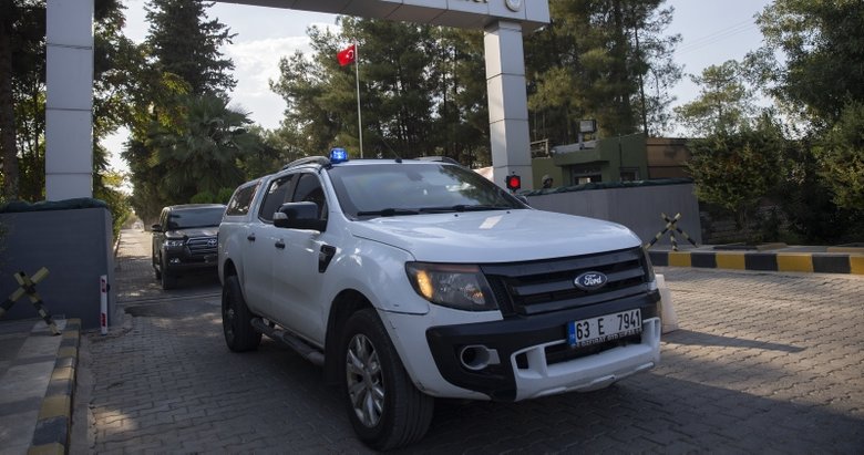 ABD’li komutanlar Akçakale’de