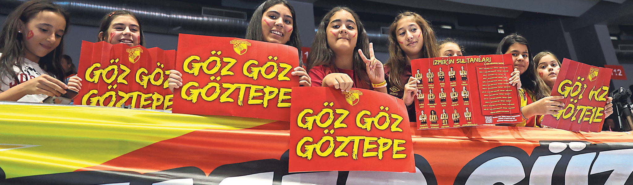 Göztepe'nin geleceği Göztepeli çocuklar