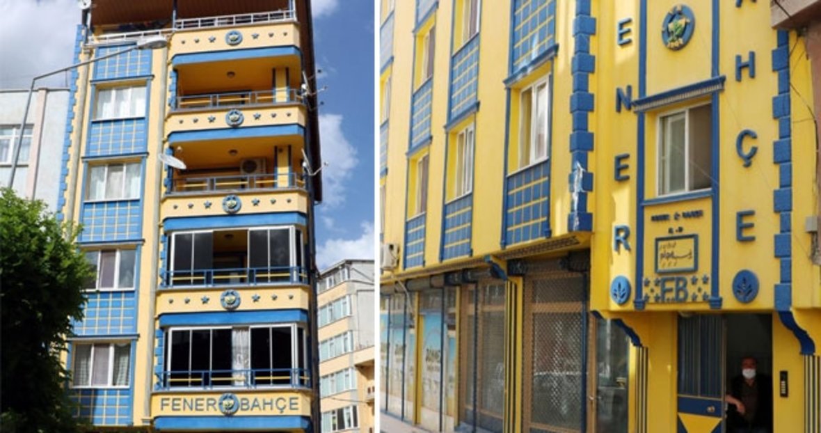 Fanatik Aile Apartmani Sari Lacivert Yapti Afyonkarahisar Haberleri