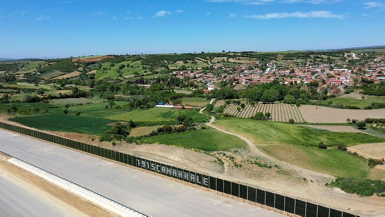 1915 Çanakkale Köprüsü bağlantı yoluna çevreci ses bariyeri inşa edildi