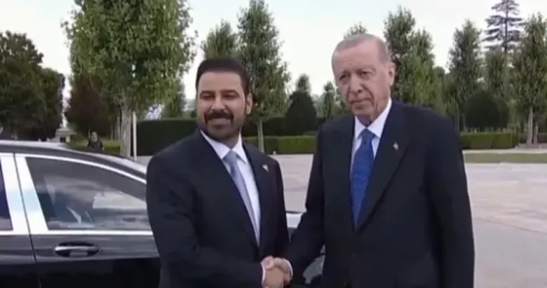 Başkan Erdoğan Irak Başbakanı Ali Zeydi’yi resmi törenle karşıladı