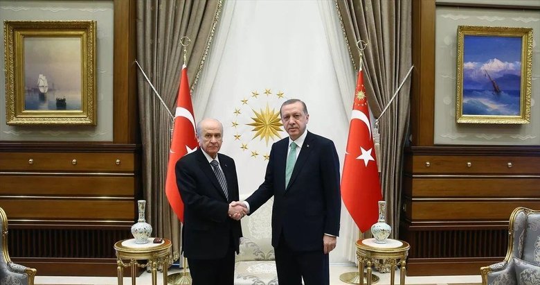 Başkan Erdoğan-Devlet Bahçeli görüşmesi sona erdi