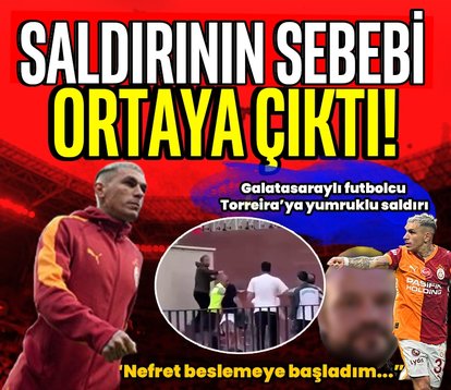 Galatasaraylı futbolcu Torreira’ya saldırmıştı! Yusuf Yıldırım’ın ifadesi ortaya çıktı!