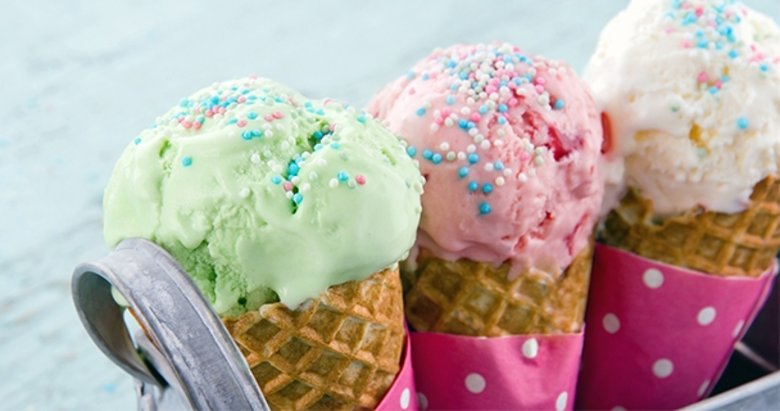 Rengarenk dondurmalara aldanmayın