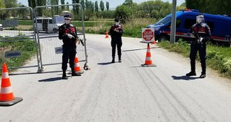 Çanakkale’de Derenti köyü karantinaya alındı