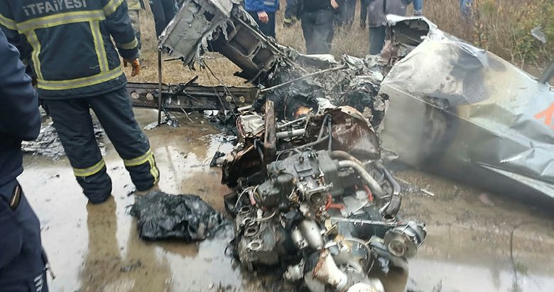Bursa’da tek motorlu uçak düştü! 2 kişi hayatını kaybetti