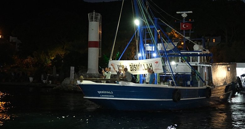 Av sezonu başladı! Bodrum’da balıkçılar ’Vira Bismillah’ dedi