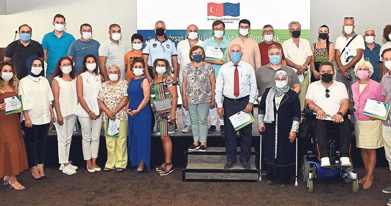 İnsan odaklı güvenlik konusunda eğitim aldılar