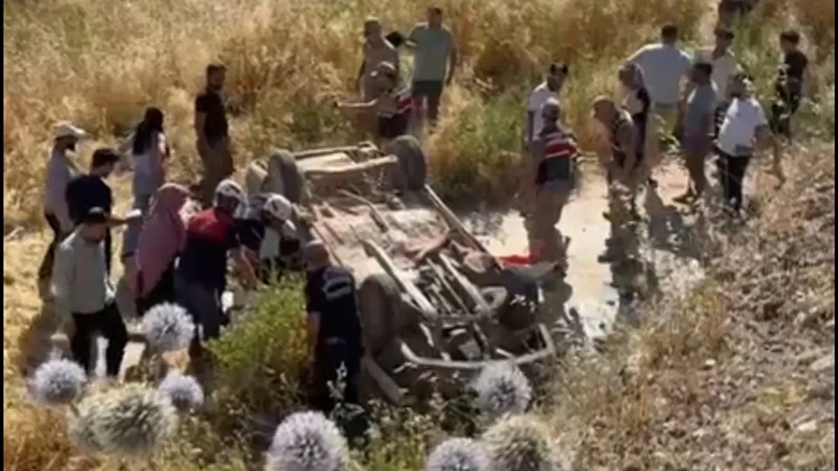 Şanlıurfa'da feci kaza: 1 ölü, 4 yaralı