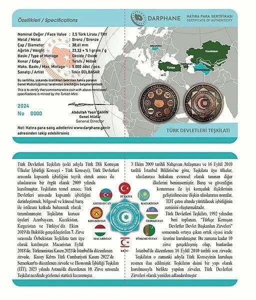 İsmail Gaspıralı anısına hatıra para basıldı