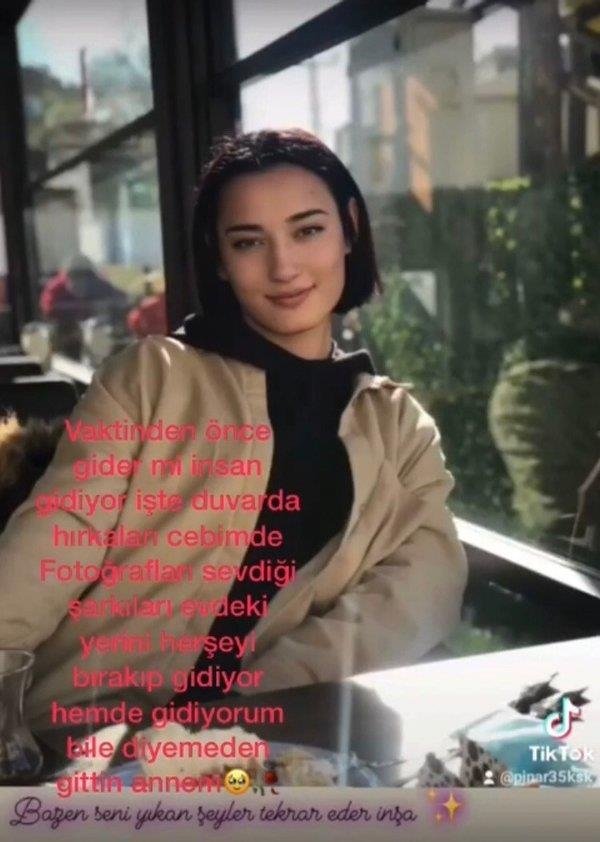 İzmir’de şüpheli şekilde hayatını kaybeden Sinem’in annesinin paylaşımı yürek dağladı